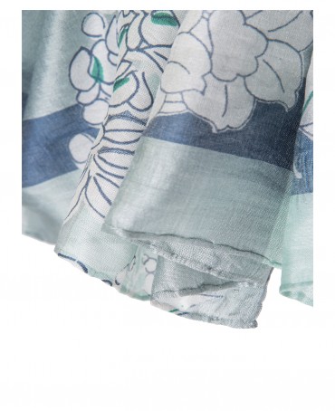 Палантин Женский SN40-JAPONAIS/BLEU